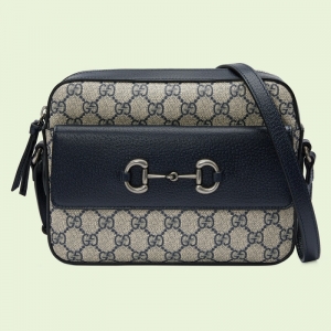 645454 Gucci �R㕿�1955ϵ��С̖(h��o)�ִ� Gucci�]��� ���{(l��n)ɫ
