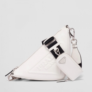 1BH190 �����_Prada Triangle Ƥ�����ǰ� PradaŮ�� ��ɫ
