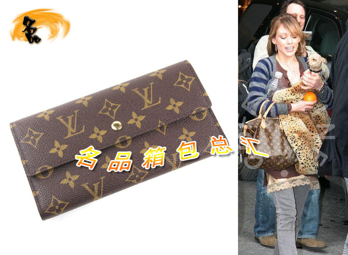 M61215 LV中長款錢包 LV女包 LV錢夾 LV新款 LV經(jīng)典老花