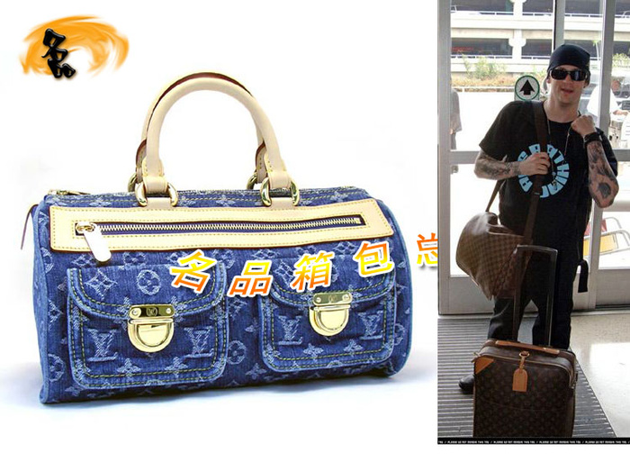 M95019 LV手提包 LV經(jīng)典老花 LV牛仔系列 LV女包 LV牛仔包