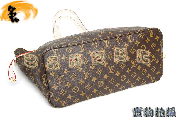 M42421 LV限量款 LV女包 LV手提包 LV經典老花 LV單肩包 Neverfull系列