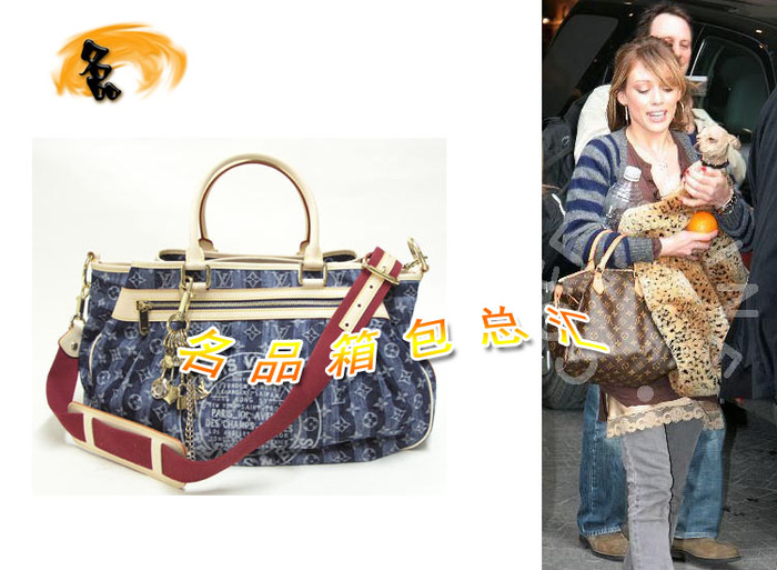 M95336 LV手提包 LV經(jīng)典老花 LV女包 LV牛仔包 LV斜挎包