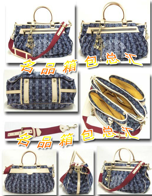 M95336 LV手提包 LV經(jīng)典老花 LV女包 LV牛仔包 LV斜挎包