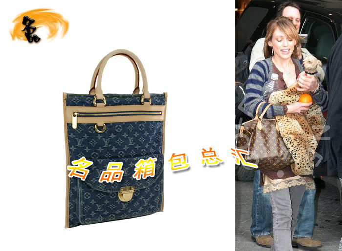 M95018 牛仔布系列 LV牛仔布包 LV女包 LV手提包 經典老花