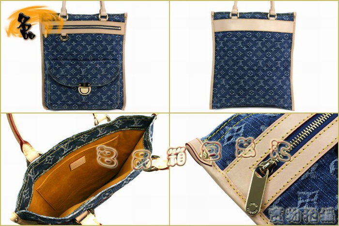 M95018 牛仔布系列 LV牛仔布包 LV女包 LV手提包 經典老花