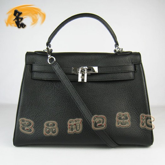 6108 Hermes Kelly bag 32cm ��(��i)�R�� �P���� Ů�� ����� б��� ��ɫ �y��