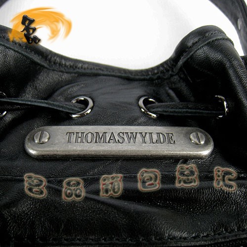 80039 THOMAS WYLDE托馬斯 最新款水桶包 女士手提包 骷髏頭時尚單肩包