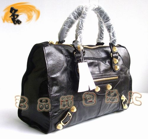 084324B 超A1:1品質(zhì)新款牛皮女包 BALENCIAGA手提包 巴黎世家經(jīng)典款機車包