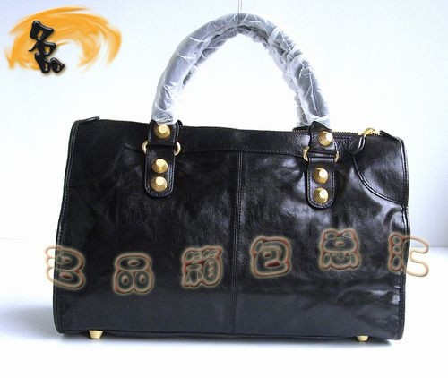 084324B 超A1:1品質(zhì)新款牛皮女包 BALENCIAGA手提包 巴黎世家經(jīng)典款機車包