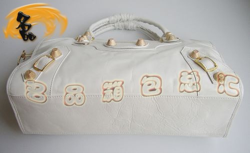 084338B 超A1:1品質 BALENCIAGA經典機車包 斜挎包 巴黎世家時尚手提包