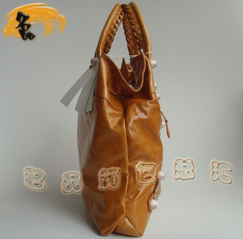 084326A BALENCIAGA經(jīng)典款 機(jī)車包 手挽包 巴黎世家時尚女士手提包 專柜品質(zhì)