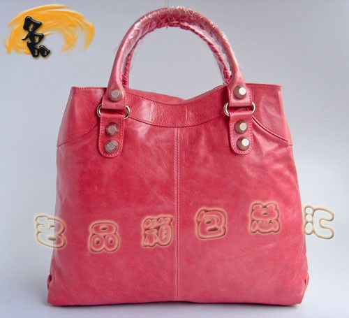 084326A 明星最愛款 巴黎世家經典款女士機車包 BALENCIAGA最新款時尚女士手提包