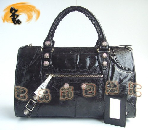 084334A 專柜品質 BALENCIAGA經典款機車包 巴黎世家時尚休閑手提/手挽包