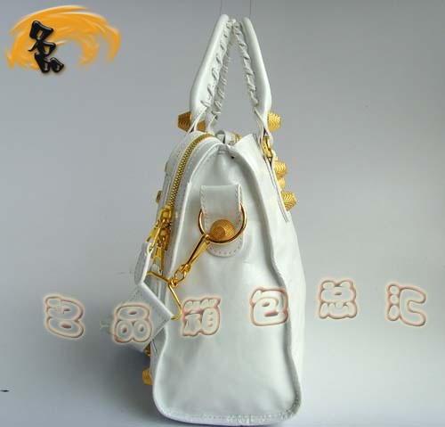 084332B 專柜品質(zhì) 時(shí)尚女士手提包 BALENCIAGA新款斜挎包 巴黎世家機(jī)車包