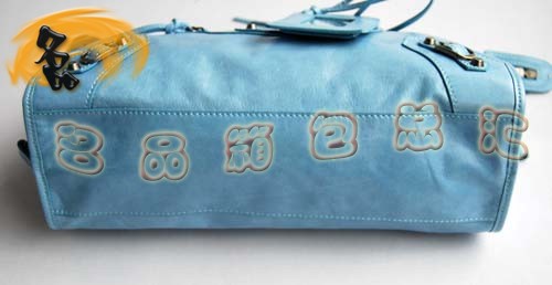 084332 熱賣新款女士斜挎包 BLENCIAGA手提包 巴黎世家機車包 經典款時尚女包