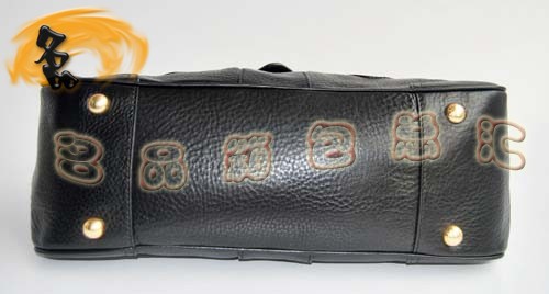 80045 Prada最新款 Prada高檔牛皮包 Prada手提包 Prada經典款 黑色