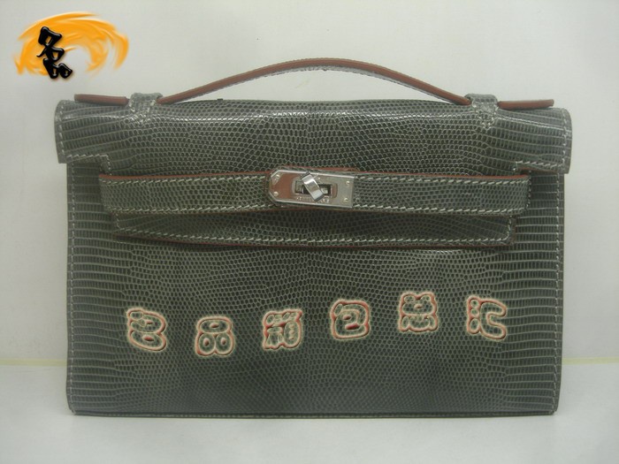 Hermes 蜥蜴皮 手提包 Hermes 真皮時(shí)尚休閑女包 Hermes Kelly 凱莉包 專業(yè)定制品