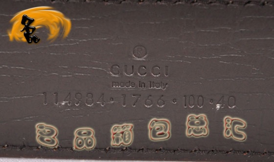 114984 Gucci�¿� ����PVC��ʿƤ�� GucciƤ�� Gucci���� ��ɫ һ��һƷ�|(zh��)