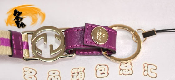 115278 Gucci手機鏈 Gucci最新款 一比一品質(zhì)手機掛飾 Gucci飾品 米白配紫色