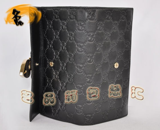 152747 Gucci�X�� Gucci�M��ţƤ�pG�����r�����eŮ�� Gucci�L���X�� ��ɫ
