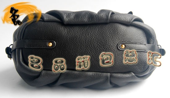 80066 正品品質(zhì) Prada最新款 進(jìn)口牛皮時(shí)尚女包 Prada斜挎包 Prada手提包 黑色