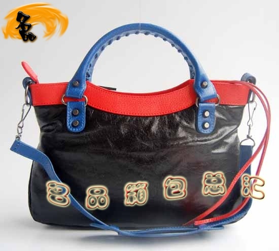 084331 ��������Ů�� �¿�ƴɫ�^��ţƤŮʿ�C(j��)܇(ch��)�� Balenciaga����� �μ�� ��ɫ