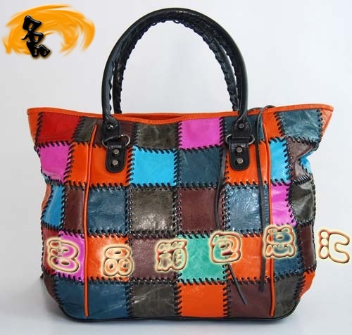 084609 Balenciaga���¿� ƴɫţƤ�r��Ůʿ����� ��������Ů�� ��ƷƷ�| ��ɫ