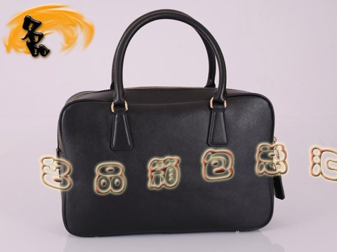 BL0094 Prada手提包 時尚休閑普拉達女包 原版一比一品質進口頭層牛皮女包 黑色