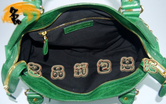 084332B Balenciaga女包 單肩包 巴黎世家手提包 進(jìn)口羊皮時(shí)尚休閑女包 綠色