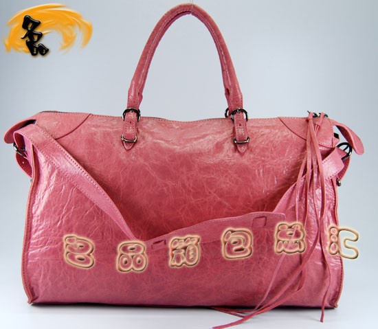 084340  �μ�� ������������� Balenciaga�C܇�� �M����Ƥ �r��Ů�� �ۼtɫ