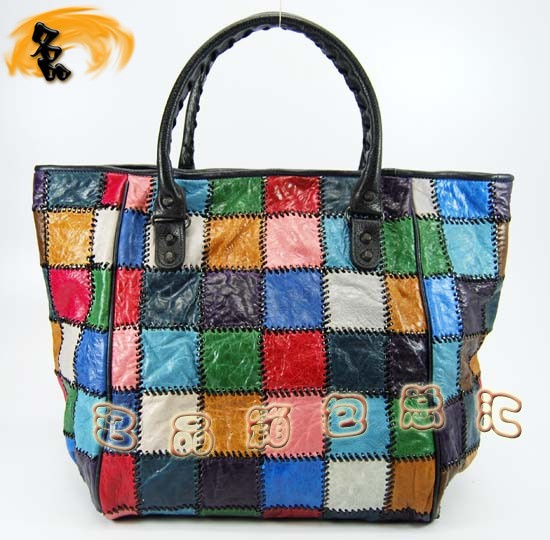 228760 巴黎世家手提包 進口羊皮時尚休閑包 Balenciaga女包 黑色