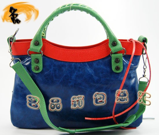 084331  ������������� BalenciagaŮ�� �M(j��n)��ţƤ��(j��ng)��r(sh��)��Ů�� �{(l��n)�t�Gɫ