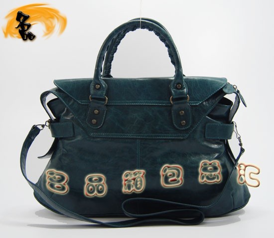 084668  Balenciaga�μ�� ������������� �M��ţƤ����r��Ů�� ���{ɫ