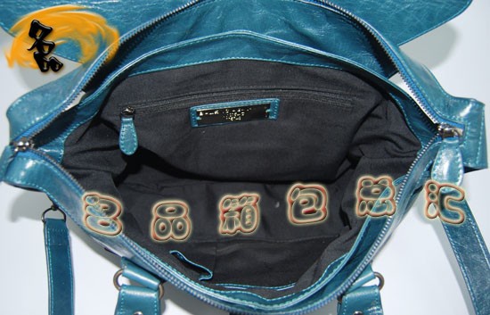084668  Balenciaga�μ�� ������������� �M��ţƤ����r��Ů�� ���{ɫ