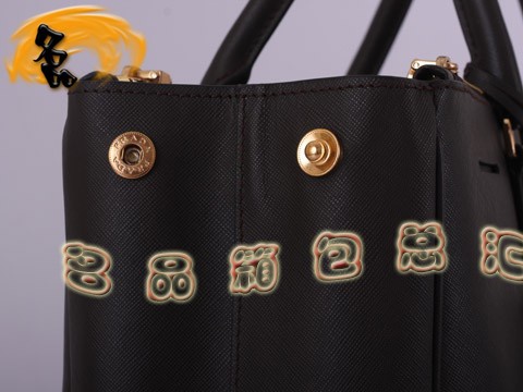 BN1802 普拉達手提包 進口牛皮女包 Prada手提包 原版一比一品質 啡色