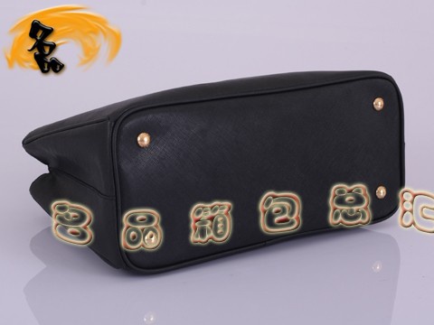 BN1874 Prada單肩包 新款時(shí)尚女士休閑包 十字紋進(jìn)口牛皮女包 普拉達(dá)手提包 黑色