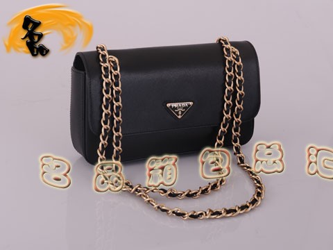 BT0750  Prada�μ�� �M(j��n)���^��ţƤŮ�� �¿�Ůʿ���e�� �����_(d��)б��� ��ɫ
