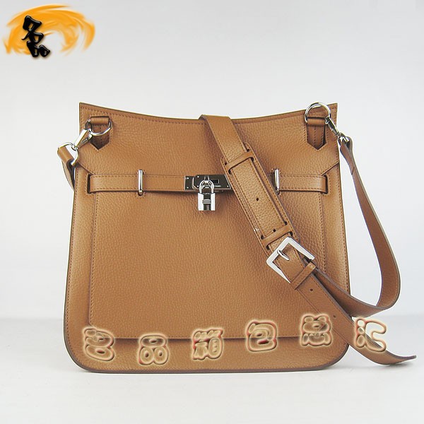 6508 愛馬仕女包 吉普賽系列 Hermes斜挎包 Jypsiere Bag 愛馬仕最新款 淺啡色