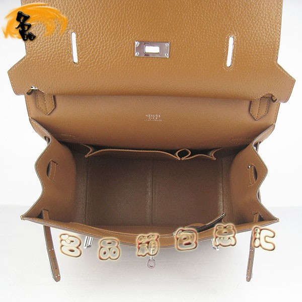 6508 愛馬仕女包 吉普賽系列 Hermes斜挎包 Jypsiere Bag 愛馬仕最新款 淺啡色