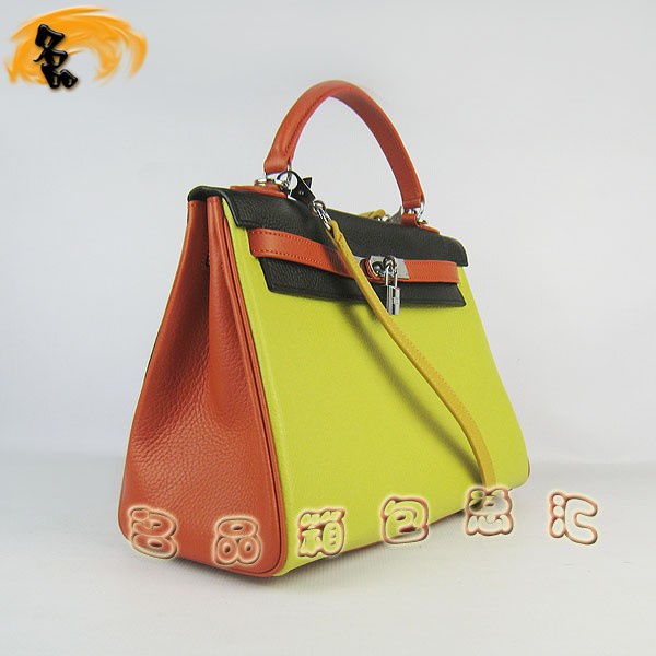 6108 �P��� HermesŮ�� ����� ���R��б��� Hermes Kelly Bag ��ɫ��֦�y �ڳȾGɫ���