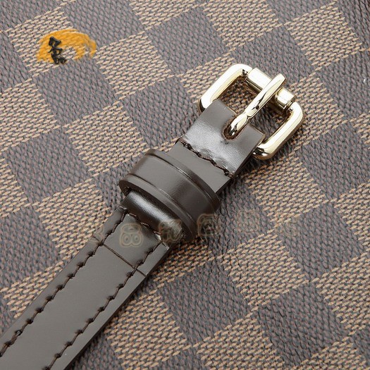 N41168 LV最新款女士斜挎包 LV棋盤格系列 LV女士包包 LV Bergamo女包 小號(hào)