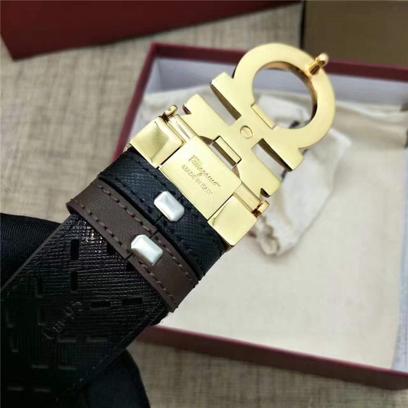 Salvatore Ferragamo 菲拉格慕 Ferragmo正品同款 高端定制 進口雙面
