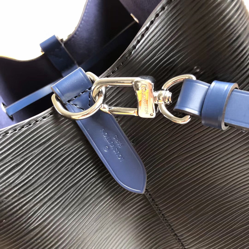 M52161 LV NeoNoe 手袋 LV女包 LV水桶包 Epi皮革雙色條紋水桶包 黑色
