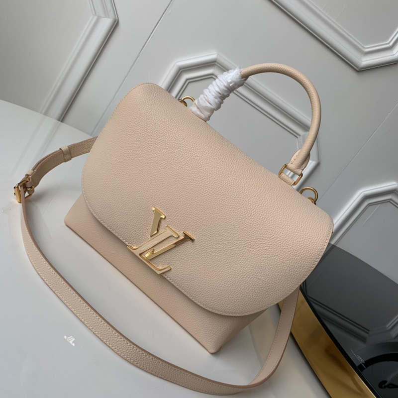 M55060 LV Volta 手袋 2019新款 LV全皮女包 奶白色