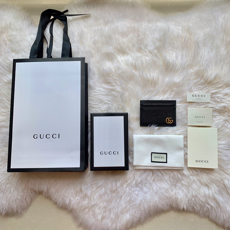 428777 Gucci Zumi系列卡片夾 Gucci卡包 黑色