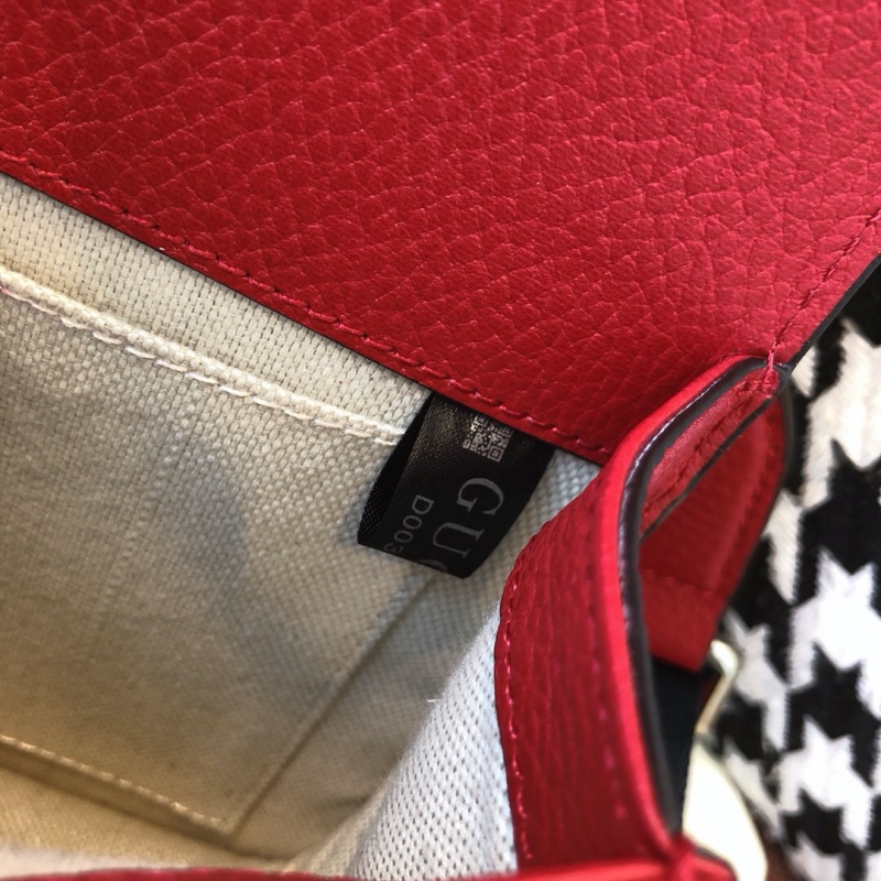 448075 GUCCI Dionysus 系列 皮革 竹節提手 Gucci酒神包 芙蓉紅