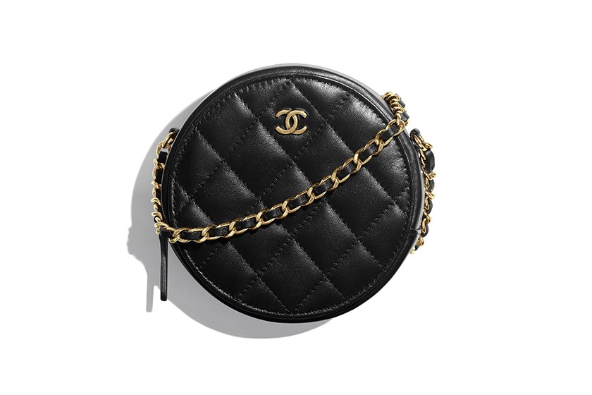 一萬左右的香奈兒包圓餅包Clutch with Chain!
