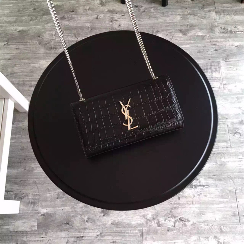 圣羅蘭鱷魚紋
