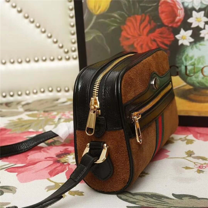 517350 GUCCI Ophidia系列 高級人造帆布 迷你手袋