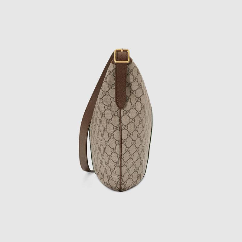 547939 Gucci Ophidia系列 GG Supreme高級人造帆布 單肩包 烏木色